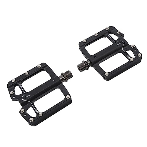 Mountain Bike Pedal : Airshi Bicycle Pedals, Effort-Saving Bearing Pedals Non-Slip Rugged Durable for Bicycle Mountain Bike Road Bike