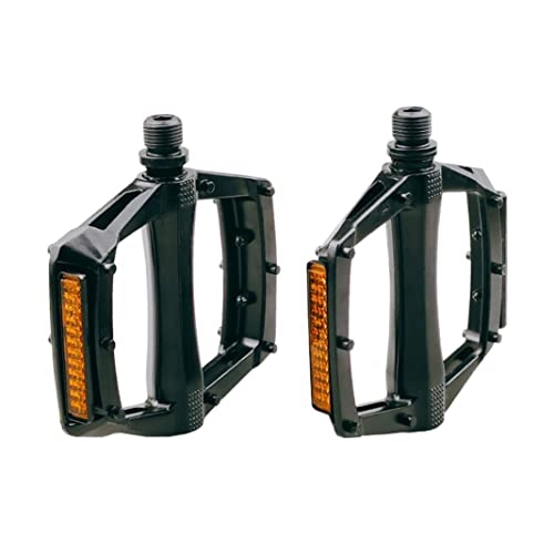 Mountain Bike Pedal : Aiyrchin Bike Pedals Lightweight Non-Slip Platform Pedal Bicycle Pedals With Reflective Strips For Road Mountain Bmx Mtb Bike 1Pair