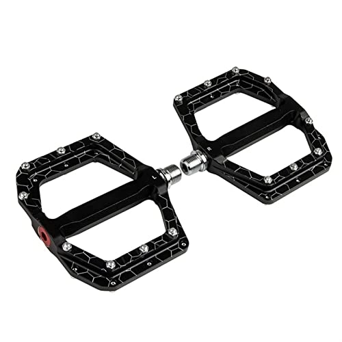 Mountain Bike Pedal : Aluminum Clipless Mountain Bike Pedals, Flat Pedals for Cycling Bikes