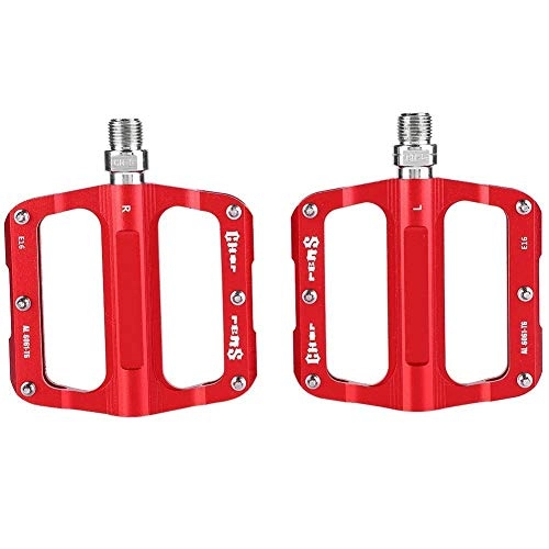 Mountain Bike Pedal : Aluprey 1 Pair Aluminium Alloy Mountain Road Bike Lightweight Pedals Bicycle Replacement Part