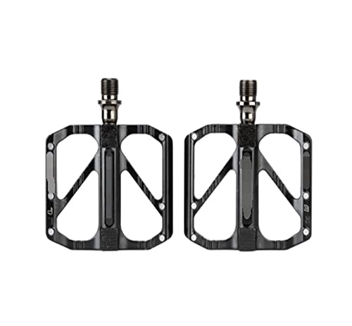 Mountain Bike Pedal : ANASRI TTRS store 1 Pair Bicycle Pedal Aluminum Alloy Non-slip Fit For Mountain Road MTB Bike Black Cycling Tools (Color : PD-R67)
