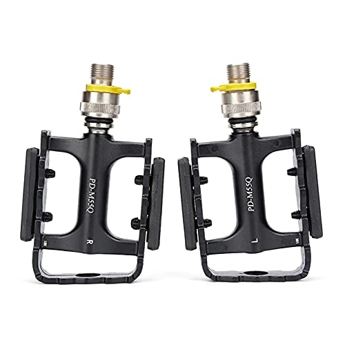 Mountain Bike Pedal : Aocase Bicycle Pedals Quick Release Pedals, Pedals Mountain Bike, Creative Quick Release Bike Pedals Aluminum Alloy Bearing Pedals Bicycle Platform Pedals
