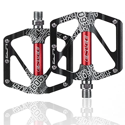 Mountain Bike Pedal : Aocase Mountain Bike Pedals, Aluminum Alloy MTB Pedals, Adult 9 / 16" Sealed Bearing Road Metal Bicycle Pedal, Lightweight Cycling Pedal for BMX / MTB