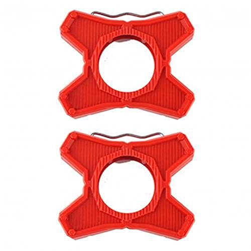 Mountain Bike Pedal : Aouoihnb 1 Pair Bike Pedal Converter Durable Lightweight Suitable For Mountain Bikes Folding Bikes Road Bikes Bicycles Etc (Color : Red)