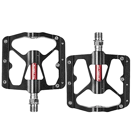 Mountain Bike Pedal : AQXYM Mountain Bike Pedals Flat Bicycle Pedals Road Bike Pedals Carbon Fiber Sealed Bearing Flat Pedals For Mtb