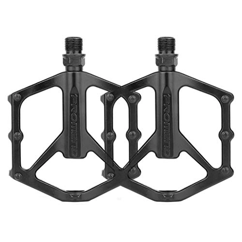 Mountain Bike Pedal : ASKLKD Bicycle Pedals, Aluminum Alloy Pedals, High-strength Chromium-molybdenum Steel Bearings, Suitable for City Bikes / mountain Bikes, Etc.-1 Pair Cycling accessories