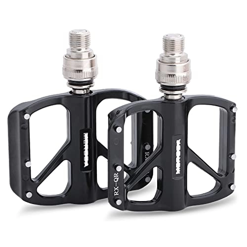 Mountain Bike Pedal : AZPINGPAN 3 Peilin Quick Release Bicycle Pedals 丨 All-aluminum Alloy Sealed Non-slip Mountain Bike Widened Pedals 丨 Chrome Molybdenum Steel Bearings, 14mm Thread Diameter