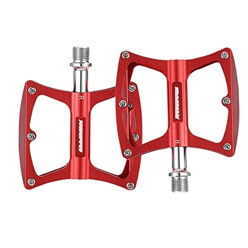Mountain Bike Pedal : AZPINGPAN 9 / 16'' Mountain Bike Pedals MTB Bicycle Flat Pedals, Lightweight Design Aluminum Peilin Durable Sealed Bearing for Most Bikes MTB BMX Outdoor Cycling Equipment