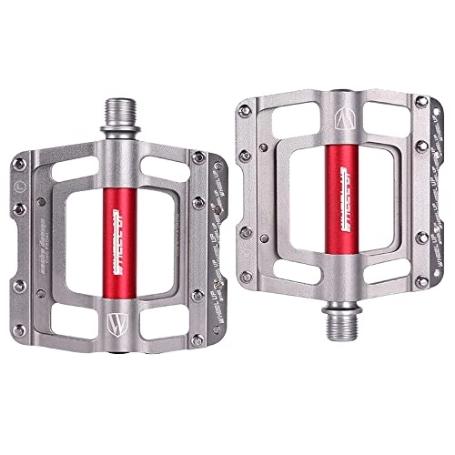 Mountain Bike Pedal : AZPINGPAN Bicycle Pedals丨3 Peilin Sealed Non-slip Chrome-molybdenum Steel Axle Mountain Bike Pedals丨6061 Aluminum Alloy Tread With Stainless Steel Cleat Design
