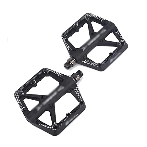 Mountain Bike Pedal : BAFAFA Bicycle Multiple Colors Left-Right Distinction Lightweight Design Wide Tread Surface Universal Thread for Mountain Bike pedal