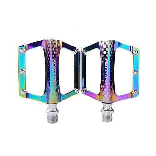 Mountain Bike Pedal : BAODI Bicycle Pedals Mountain Bike Pedals Bearing Universal Bearings Road Bike Accessories Non-Slip Aluminum Alloy Pedals Bicycle Pedals