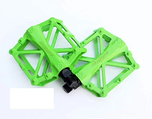 Mountain Bike Pedal : baoqsure 1pair Mountain Bike Pedal Lightweight Aluminium Alloy Bearing Pedals For Bmx Road Mtb Bicycle Bicycle Accessories 10X10X2CM C