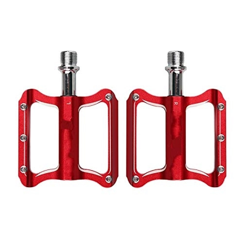 Mountain Bike Pedal : BECCYYLY Bicycle Pedalbicycle Aluminum Alloy Pedal Folding Bike Mountain Bike Ultra Light Pedal Bike Multicolor Pedal Accessories