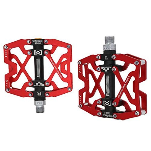 Mountain Bike Pedal : BEOOK Bicycle Pedals Aluminum Alloy Mountain Bike Pedals Bicycle Parts D