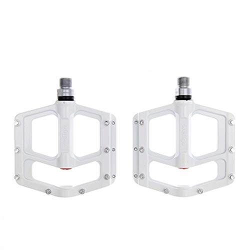 Mountain Bike Pedal : BEOOK Ultra-light Bicycle Pedals Aluminum Alloy Mountain Bike Pedals Bicycle Parts Silver