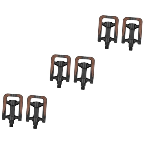 Mountain Bike Pedal : BESPORTBLE 3 Pairs Pedals Kids Cleats Mountain Bike Parts Kids+bicycles Mountain Pedal Anti-slip Bike Pedal Practical Pedal Chrome-molybdenum Steel Non-slip Shoes Universal Child