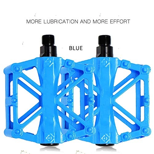 Mountain Bike Pedal : Bicycle Ball Pedals Ultralight Aluminum Alloy Mountain Bike Pedal Bearing Pedals Equipment Spare Parts Riding Equipment Spare Parts (blue)