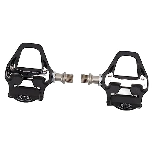 Mountain Bike Pedal : Bicycle Cycling Pedal, Molybdenum Steel Shaft Anti Skid Mountain Bike Lock Pedal Rustproof Dustproof for SPD System for Riding