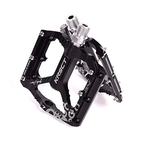 Mountain Bike Pedal : Bicycle Pedal Bike Pedals Ultralight Durable CNC Aluminum Mountain Bike Pedal With Sealed Bearings 12pcs Anti-Slip Pins Surface 9 / 16" Screw Thread Spindle MTB BMX Cycling Bicycle Pedals