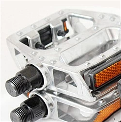 Mountain Bike Pedal : Bicycle Pedal Lightweight Aluminum Alloy Road Mountain Bike Pedal Silver