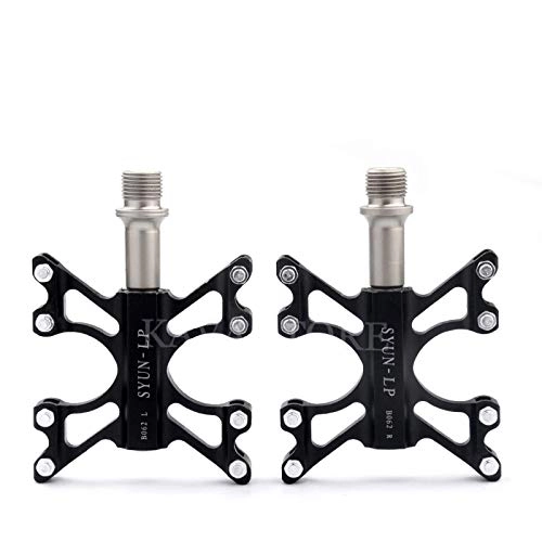 Mountain Bike Pedal : Bicycle Pedal Mountain Bike Bicycle Pedal Aluminum Alloy Mountain Bike Pedal MTB Road Cycling Sealed 3 Bearings Pedals ForUltraLight Bicycle Parts