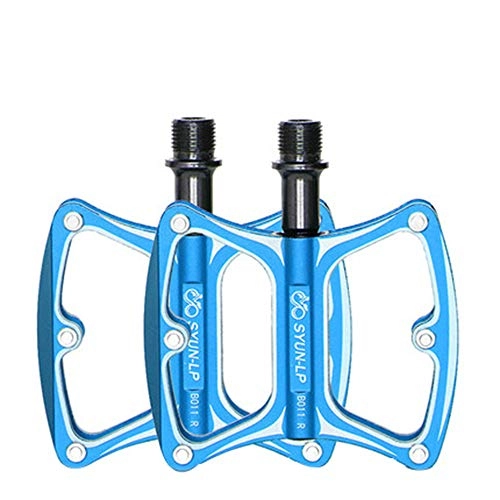 Mountain Bike Pedal : Bicycle pedal, Mountain Bike Pedal Bearings, Universal Road Bicycle Accessories, Du Palin, Non-Slip Aluminum Alloy Pedals YZRCRK