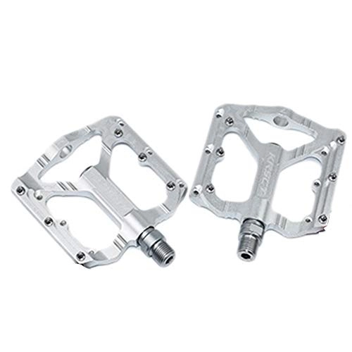 Mountain Bike Pedal : Bicycle pedal, Mountain Bike Pedal Bearings Universal Road Bicycle Accessories Du Palin Non-Slip Aluminum Alloy Pedals YZRCRK