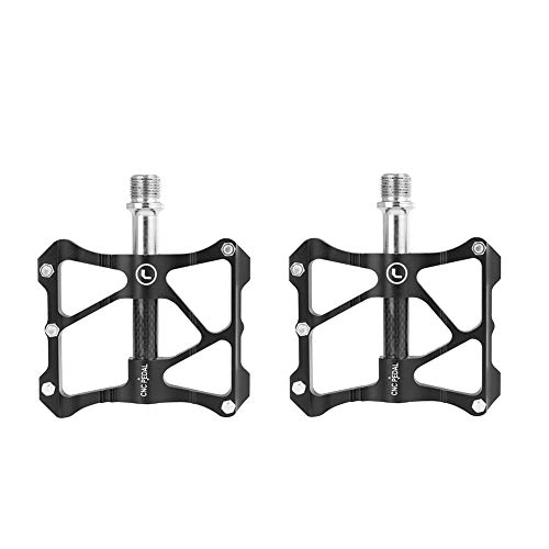 Mountain Bike Pedal : Bicycle Pedal Mountain Road Bike Ultralight Aluminum Alloy Pedal Pedal Easy Installation