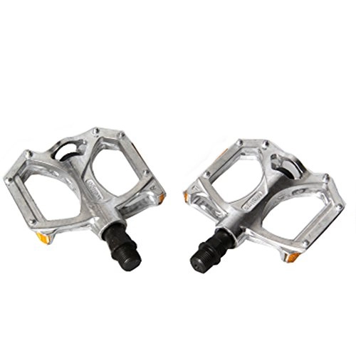 Mountain Bike Pedal : Bicycle pedal YZRCRKMountain Bike Bearing Pedals Mountain Bikes All Aluminum Pedals Suitable For Mountain And Highway (Color : E)