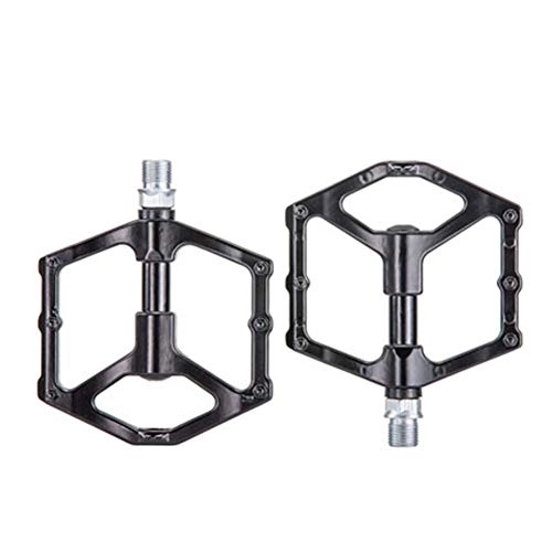 Mountain Bike Pedal : Bicycle Pedals Aluminum Alloy Mountain Bike Pedals Bicycle Parts Black