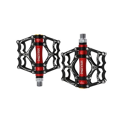 Mountain Bike Pedal : Bicycle Pedals Bicycle Pedals General Accessories for Road Bikes with Bearing Bearings Aluminum Alloy Pedals Mountain Bike Pedals