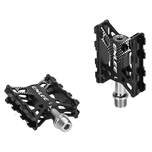 Mountain Bike Pedal : Bicycle Pedals, Bicycle Platform Super Bearing Aluminum Alloy Cycling Bike Pedals for Mountain Bike Road Vehicles and Folding