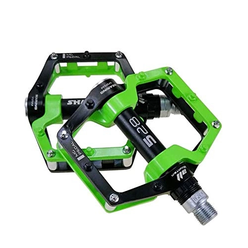 Mountain Bike Pedal : Bicycle Pedals Bike Pedal Magnesium Alloy Pedal Mountain Bike Palin Pedal Bicycle Pedal Wide and Comfortable Non-Slip for Road / Mountain Bike