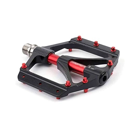 Mountain Bike Pedal : Bicycle Pedals Bike Pedal Mountain Bike Pedals Titanium Alloy Bearings Lightweight and Large Tread Suitable for Mountain Bikes / City Bikes