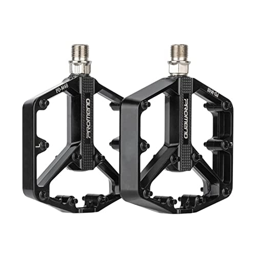 Mountain Bike Pedal : Bicycle Pedals, Hollow Lightweight Aluminum Anti-Slip Mountain Bike Pedals with Sealed Bearing, Cycling Bike Pedals for Road, Mountain Bikes, Folding Bike