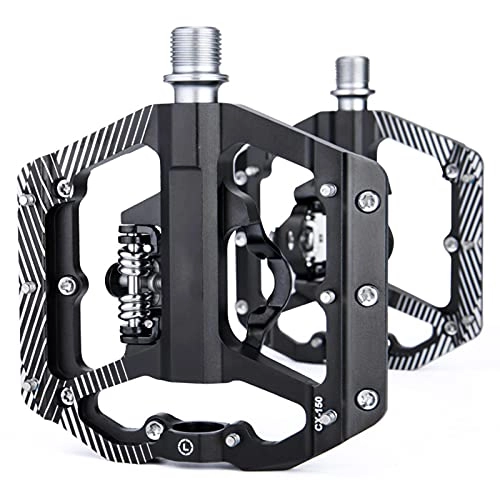 Mountain Bike Pedal : Bicycle Pedals Mountain Bike 9 / 16, Sealed DU Bearing, Lightweight Non-Slip Aluminum Bike Pedals, for Travel Cycle-Cross Road BMX MTB Bike