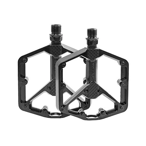 Mountain Bike Pedal : Bicycle Pedals, Mountain Bike Flat Pedals Non-Slip Durable Ultralight, for Mtb Bmx Mountain Road Bike Hybrid Pedals