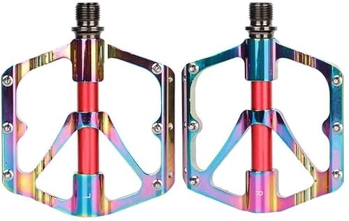 Mountain Bike Pedal : Bicycle Pedals, Mountain Bike Pedal, Bike Pedals, Mountain Bike Pedals Lightweight Aluminium Bicycle Sealed Bearing Pedals For Road Mountain BMX MTB Bike 9 / 16