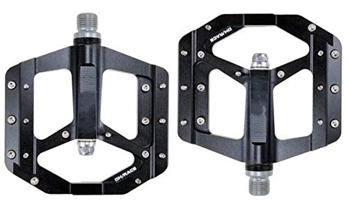 Mountain Bike Pedal : Bicycle pedals, mountain bike pedals Ultralight Bike Pedals Professional CNC MTB Pedal Mountain Road Bike Pedal Bicycle Part Suitable for general mountain bikes, road bikes, c ( Color : Black )