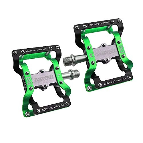 Mountain Bike Pedal : Bicycle Pedals, Riding Spare Parts, Mountain Bike Aluminum Alloy Ultra-Light Palin Bearing, D