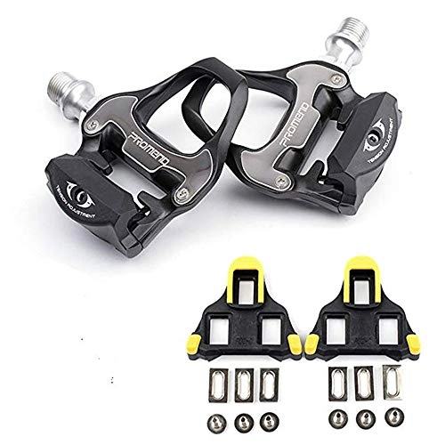Mountain Bike Pedal : Bicycle Pedals Self-Locking With Plate Road Bicycle Pedal Riding Cycle Bearing Equipment Ultra Light Aluminum Alloy Bike Pedals for Mountain Bikes, BMX
