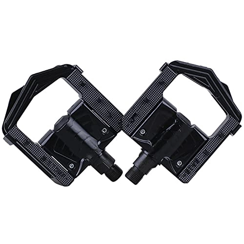 Mountain Bike Pedal : Bicycle Pedals with Aluminum Alloy Material, Mountain Bike Pedals with Anti-Slip and Folding Performance, Suitable for Mountain Bikes and Folding Bikes