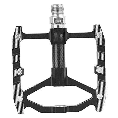Mountain Bike Pedal : Bicycle Pedals with Anti-Slip Design, Bicycle Aluminum Alloy Thickened Pedals, Suitable for Mountain Bikes, Folding Bikes and Road Bikes, for Outdoor and Household