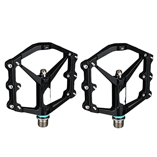Mountain Bike Pedal : Bicycle Pedals With Anti-slip Nails Aluminum Bearing Ultralight Waterproof Pedal For Flat Pedal Mountain / Road Bike