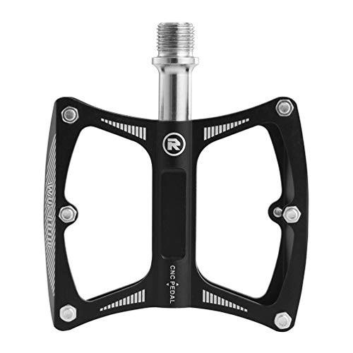 Mountain Bike Pedal : Bicycle Platform Pedals 9 / 16 inch, Premium Non-skid Aluminum Alloy Lightweight Cycling Accessories for Mountain Bike Sports Outdoor Cycling