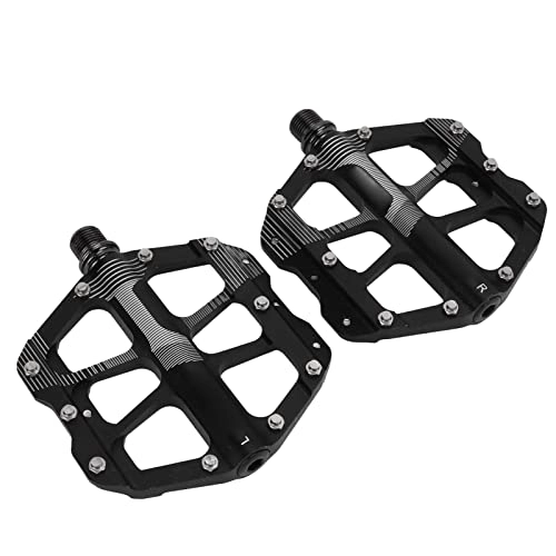 Mountain Bike Pedal : Bicycle Sealed Bearing Pedals, 107mm Widen Tread Waterproof Aluminum Alloy Pedals Anti Slip Loose Prevention Dustproof for Mountain Bike