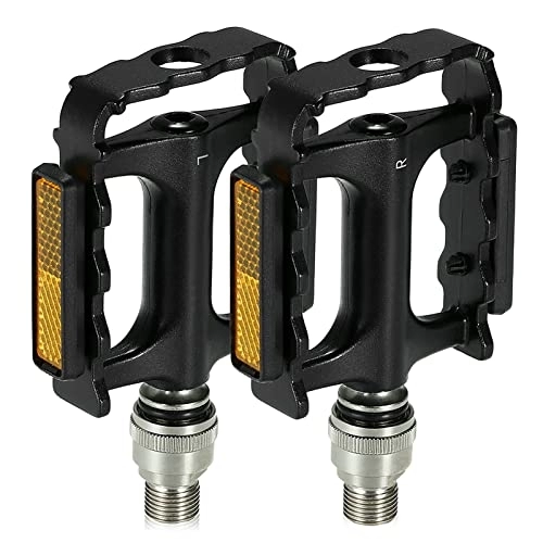 Mountain Bike Pedal : bike pedal adapter, KOCAN Bike Quick Release Pedals MTB Bike Bicycle Cycling Platform Pedal with Pedal Extender Adapter