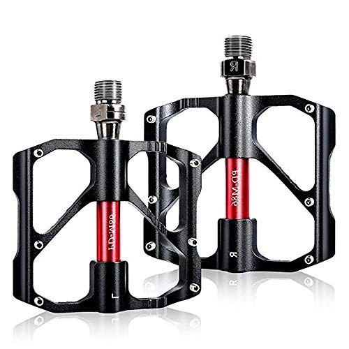 Mountain Bike Pedal : Bike Pedal Bike Pedals, Bicycle Pedals 9 / 16 Inch Spindle Universal Cycling Pedals Aluminium Alloy Lightweight Mountain Bike Pedal for MTB, Road Bicycle, BMX for 9 / 16 MTB BMX Road Mountain Bike Cycle