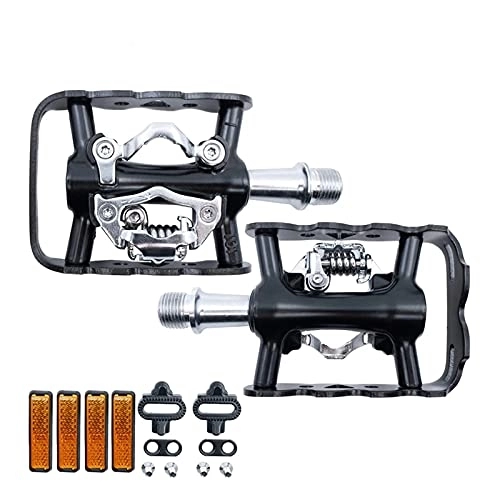 Mountain Bike Pedal : Bike Pedal with Structure Multifunctional Double-Side Self Locking Cycling Accessories Pedals