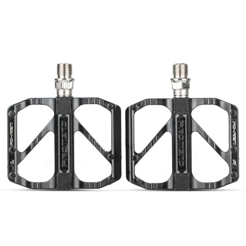 Mountain Bike Pedal : Bike Pedals 1 Pair Bicycle Pedal Aluminum Alloy DU Bearing Non-slip For Mountain Road MTB Bike Cycling Tools Bike Pedal